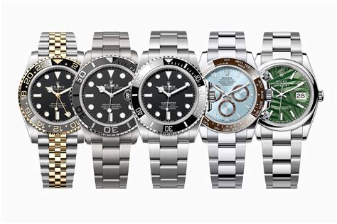 rolex models cast